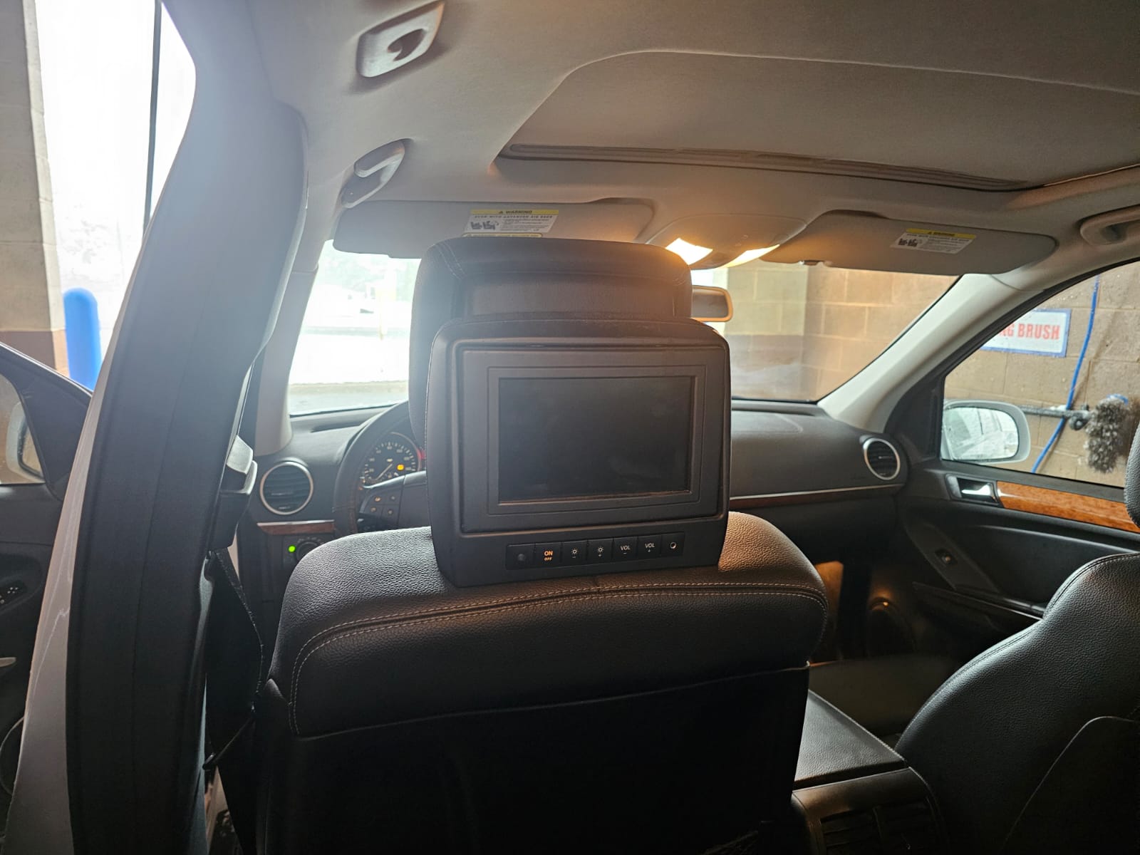 Mercedes GL troisième rangée