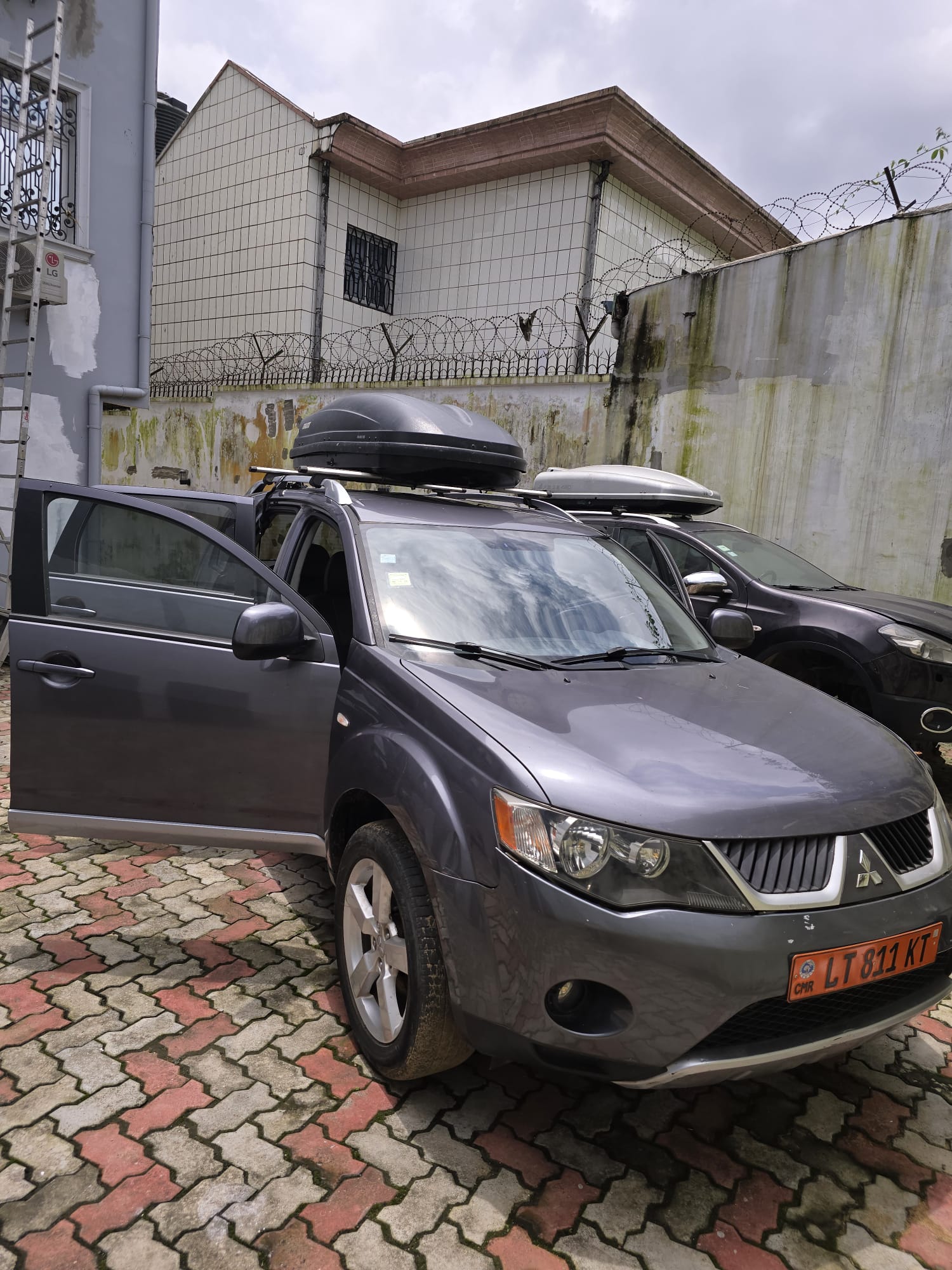 Outlander espace arrière